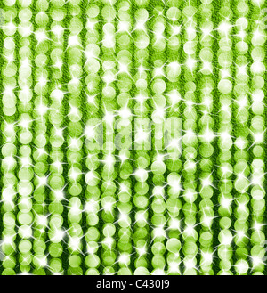 Sparkly Green Dot Background Stock Photo