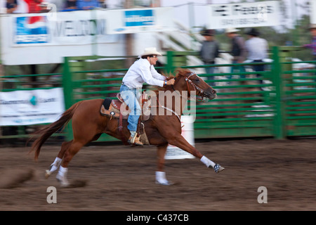 Rodeo at Benton County Fair, Corvallis,  Oregon, USA 2009 Stock Photo