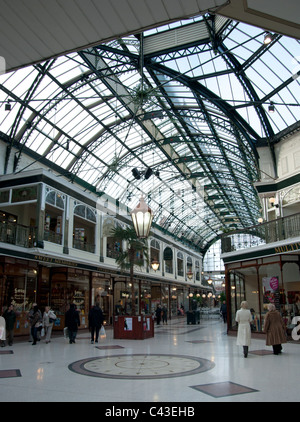 The Wayfarers Arcade Lord Street Southport Stock Photo