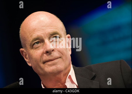 Sir John Scarlett former Director General of MI6 the British Secret Intelligence Service pictured at Hay Festival 2011 Stock Photo