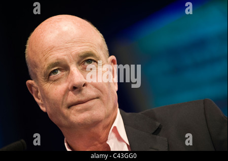 Sir John Scarlett former Director General of MI6 the British Secret Intelligence Service pictured at Hay Festival 2011 Stock Photo