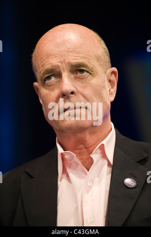 Sir John Scarlett former Director General of MI6 the British Secret Intelligence Service pictured at Hay Festival 2011 Stock Photo