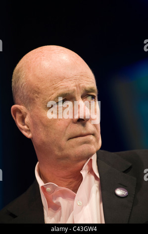 Sir John Scarlett former Director General of MI6 the British Secret Intelligence Service pictured at Hay Festival 2011 Stock Photo