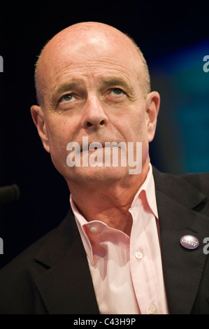 Sir John Scarlett former Director General of MI6 the British Secret Intelligence Service pictured at Hay Festival 2011 Stock Photo