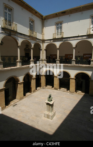 The Interior Of The University Of Coimbra (Portugal) One Of The Oldest ...