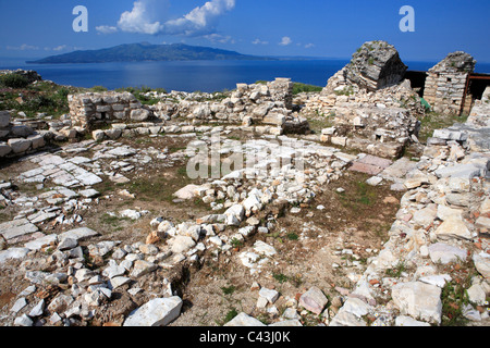 Albania, Balkans, Central Europe, Eastern Europe, European, Southern Europe, travel destinations, Archeology, architecture, Fort Stock Photo