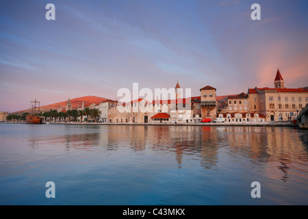 Trogir at sunrise, Croatia Stock Photo