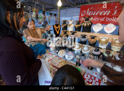 Bollywood jewelry for sale in Manchester, UK Stock Photo