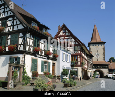 Timbered Houses Gegenbach Black Forest Baden Wurttemberg