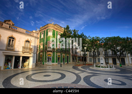 Praça Louis de Camoes, Lagos, Algarve, Portugal Stock Photo