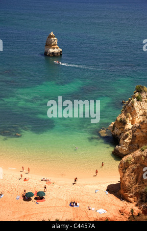 Praia do Camilo, Lagos, Algarve, Portugal Stock Photo