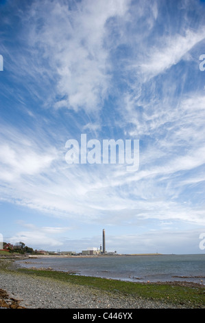 Kilroot Power Station,Carrickfergus, County Antrim, Northern Ireland Stock Photo