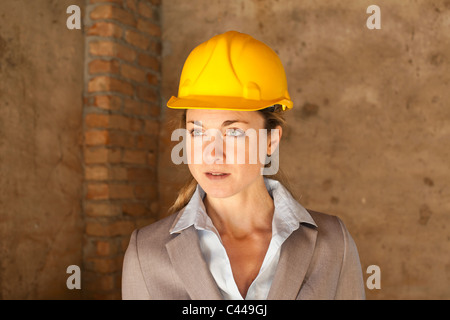 An architect, head and shoulders, portrait Stock Photo