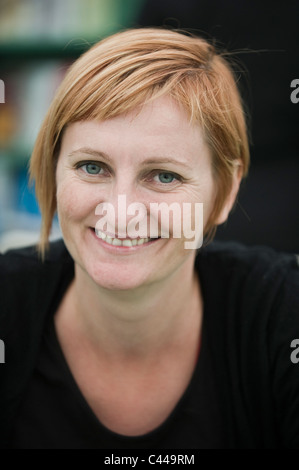 Emily Gravett author of children's picture books pictured at Hay Festival 2011 Stock Photo