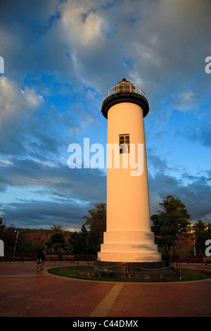 Usa, Caribbean, Puerto Rico, West Coast, Rincon, Lighthouse Stock Photo
