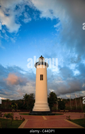 Usa, Caribbean, Puerto Rico, West Coast, Rincon, Lighthouse Stock Photo