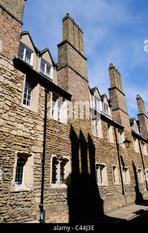 Buildings in Trinity Lane, Cambridge, England, UK Stock Photo