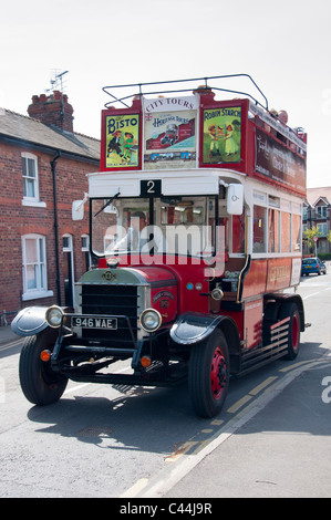 London General Omnibus Company, B-Type Motorbus Replica Stock Photo - Alamy