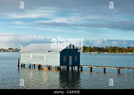 The Crawley Edge Boatshed on the Swan River. Perth, Western Australia, Australia Stock Photo