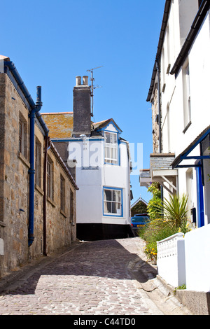 Street in St Ives, England Stock Photo