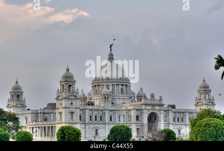 Victoria Memorial Hall, the historical monument of Calcutta, Kolkata build during the beginning of British Occupation of India Stock Photo