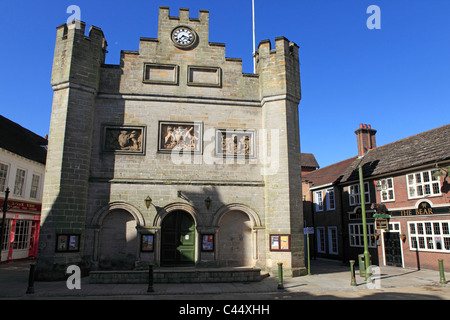 The Town Hall on the Market Square in Horsham, West Sussex, England. Stock Photo