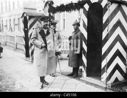 Paul von Beneckendorff und von Hindenburg, 1914 Stock Photo