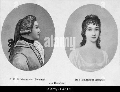 Luise Wilhelmine von Bismarck (1789-1839), born Mencken