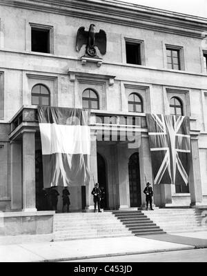 The 'Braune Haus' (Brown House) during the Munich Conference, 1938 Stock Photo