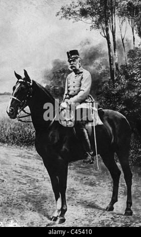 Emperor Franz Joseph I, 1911 Stock Photo