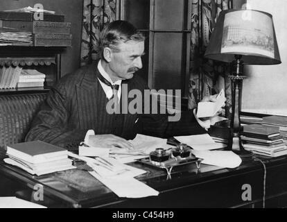 Arthur Neville Chamberlain at his desk, 1932 Stock Photo