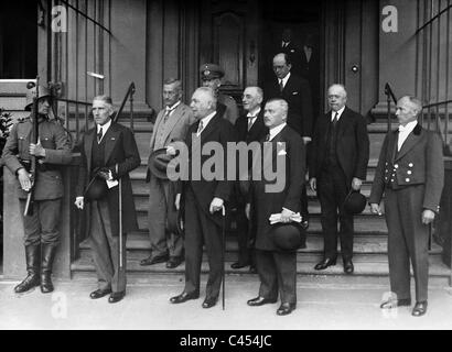 The Cabinet Papen after the swearing-in ceremony, 1932 Stock Photo