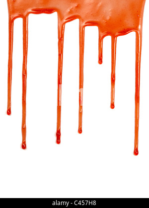 syrup leaking Stock Photo