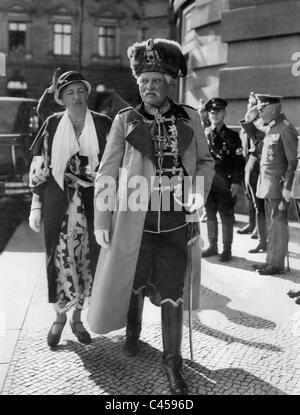 August von Mackensen at the opening of the Prussian State Council, 1933 Stock Photo