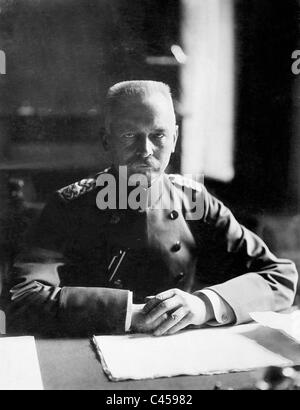 Erich von Falkenhayn, 1913 Stock Photo