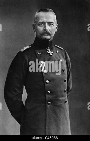 General Erich von Falkenhayn Stock Photo