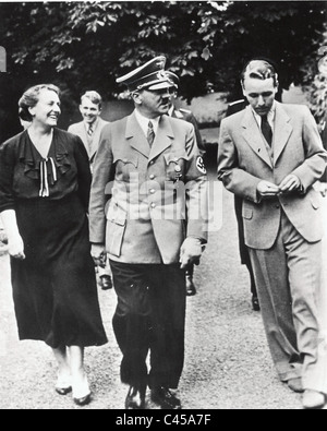 Adolf Hitler at the Bayreuth Music Festival, 1936 Stock Photo - Alamy