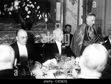 Heinrich Bruening, Blosckzyl und Nuncio Cesare Orsenigo Stock Photo