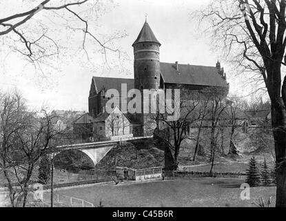 Castle Allenstein, today Olsztyn Stock Photo