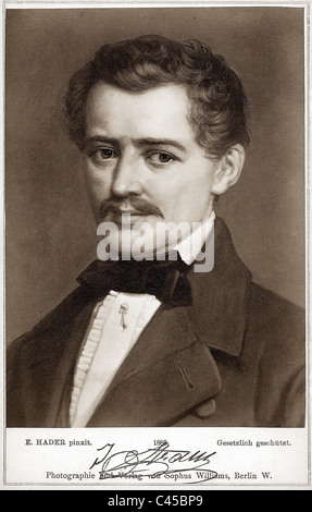 Johann Strauss (father) Stock Photo