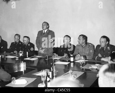 Reinhard Heydrich, Heinrich Himmler, Hans Michael Frank, Werner Best ...