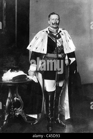 Wilhelm II, German Emperor Stock Photo