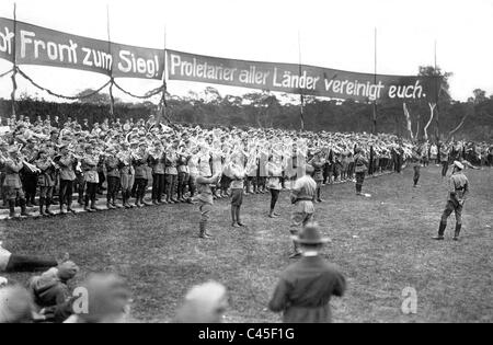 Red Front Fighter's League, 1926 Stock Photo - Alamy
