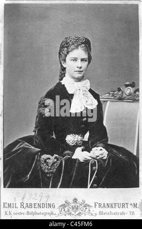 Empress Elisabeth of Austria Stock Photo