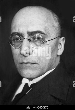 Heinrich Bruening, 1931 Stock Photo