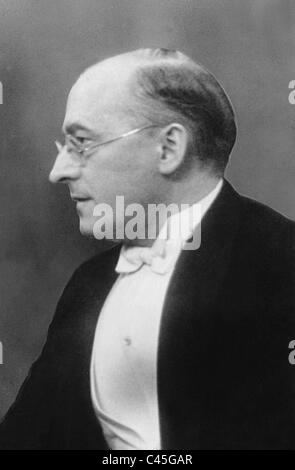 Heinrich Bruening, 1932 Stock Photo