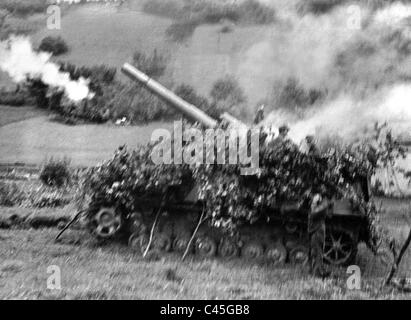 German self-propelled gun 'Hummel', 1944 Stock Photo