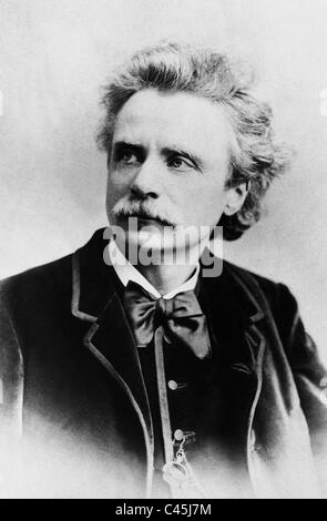 Edvard Grieg Stock Photo