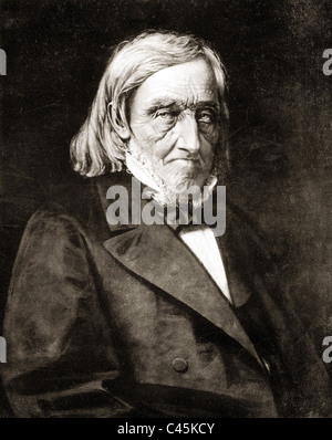 Karl Ernst Ritter von Baer, Estonian naturalist 1792 - 1876 Stock Photo