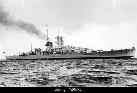 Battleship 'Gneisenau' Stock Photo - Alamy